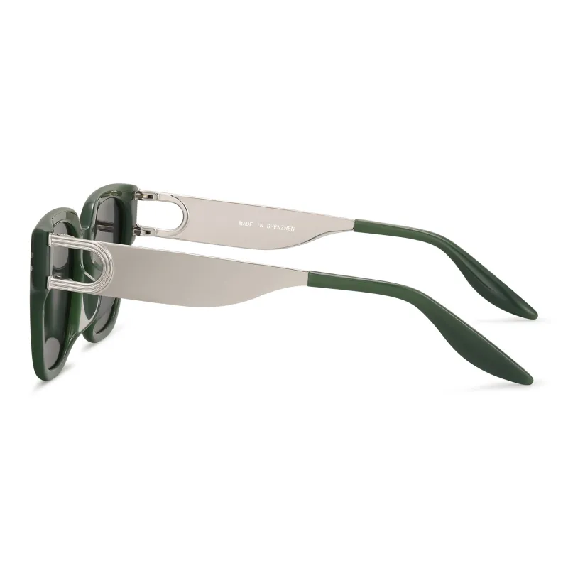 SUYAN Plate Frame Square Sunglasses Unisex-9