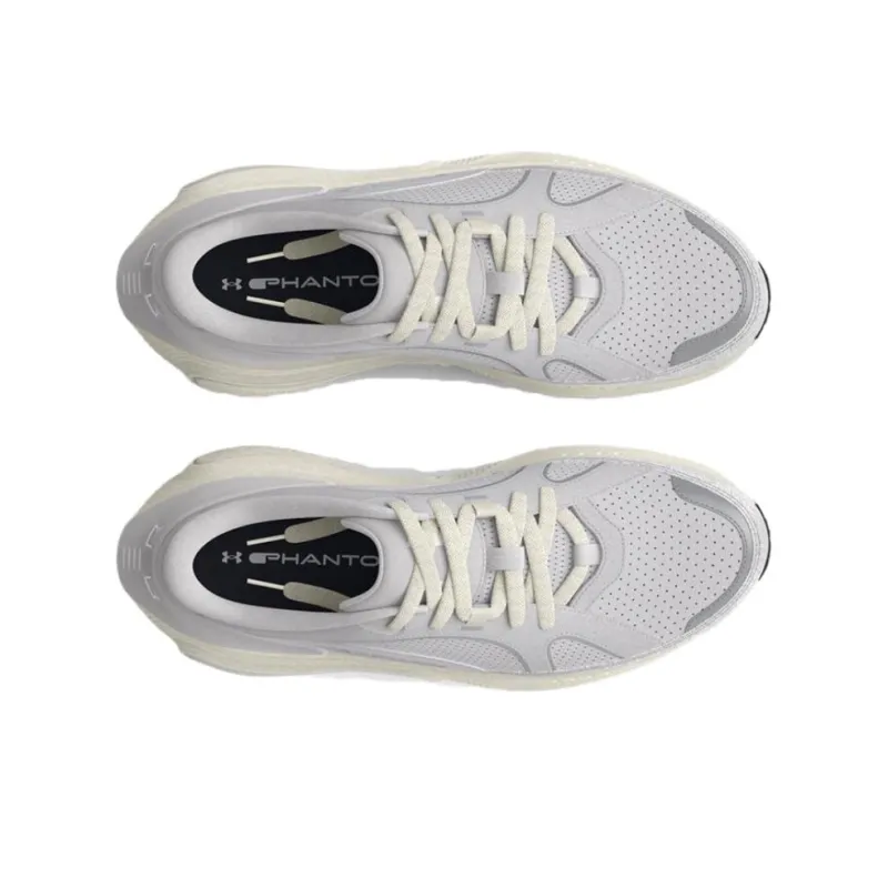 Under Armour HOVR Phantom Anti Slip Wear Resistant Low Top Casual Shoes Unisex Gray-2
