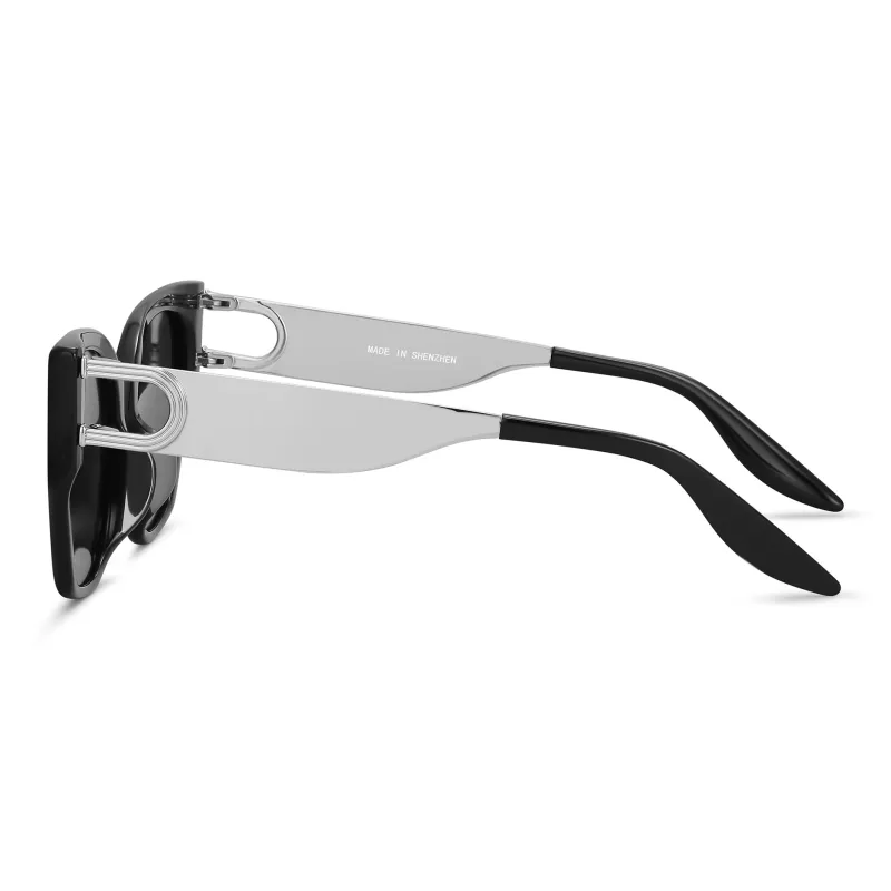 SUYAN Plate Alloy Frame Butterfly Sunglasses Unisex-5