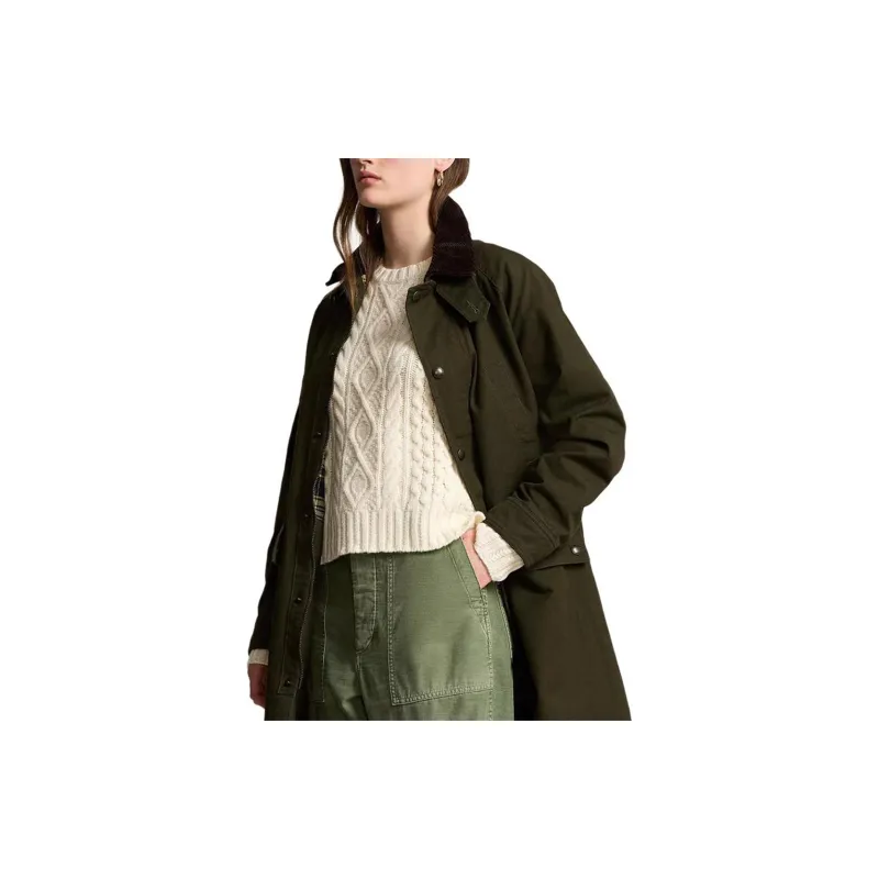 Polo Ralph Lauren FW24 Jacket Women's Olive Green-4