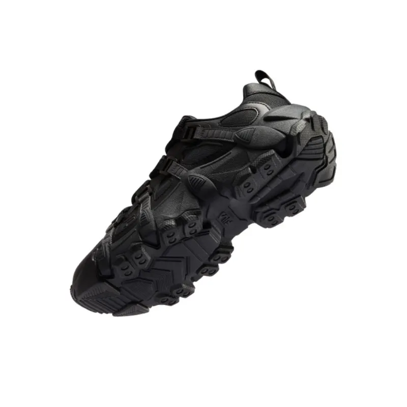 FILA FUSION EXOCET Mountains Shoes Slip-Resistant Coverage Low-Top Casual Shoes Men's The Shade Is Grayish Black-5