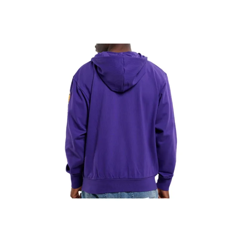 Nike Los Angeles Lakers Standard Issue Courtside Men's Nike Dri FIT Nba Hoodie-3
