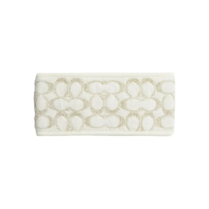 COACH Polyamide Headwraps Women's White-0