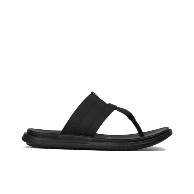 Wit Odor Resistant, Abrasion Resistant Flip Flops Men's Black-1