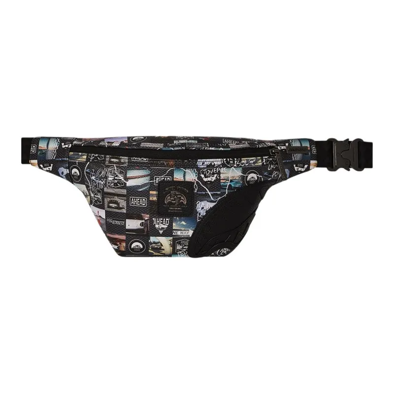 SPRAYGROUND Porsche Collaboration PVC Fanny Pack Crossbody Bags Unisex Black-0