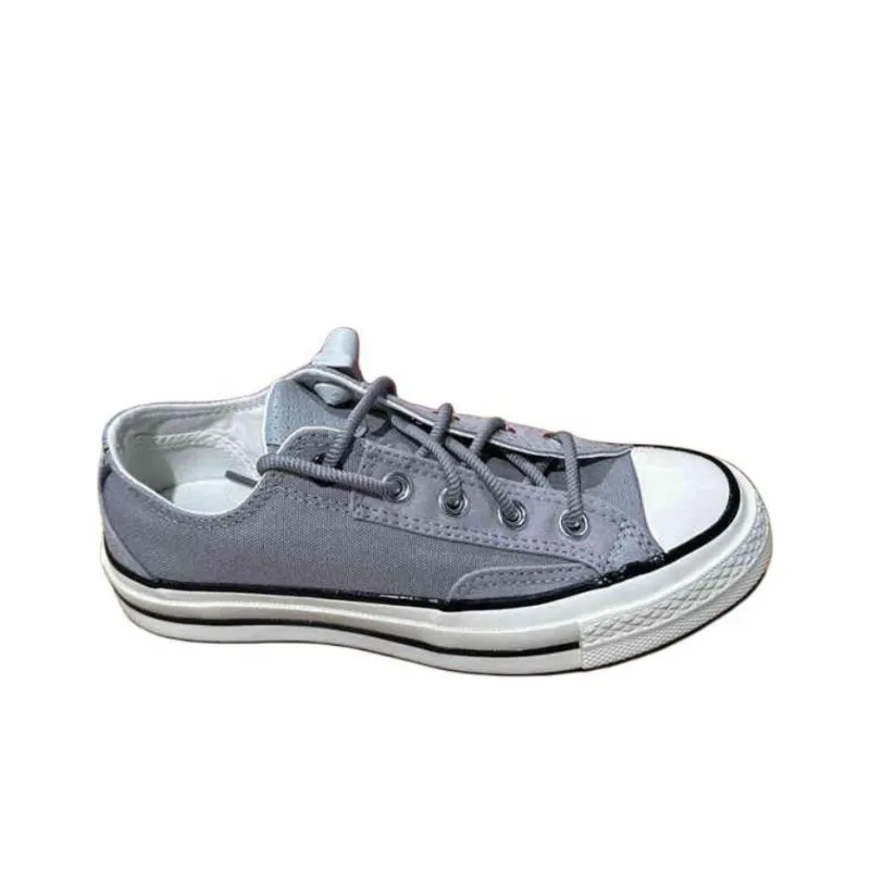 Chuck 70 Converse Low 'Canvas & Leather Grey'-1