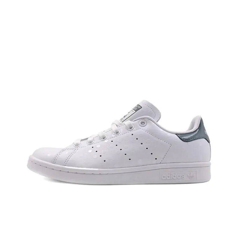 Adidas Originals STAN SMITH Anti Slip Wear Resistant Low Top Skateboard Shoes Women's White-0