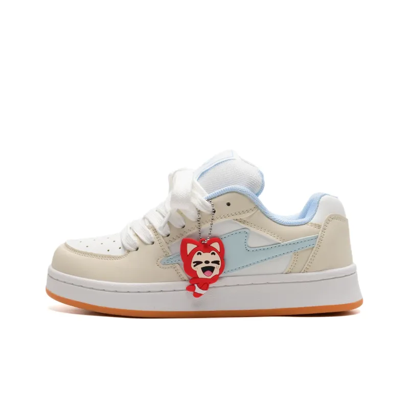 ALI THE FOX Slip Resistant, Abrasion Resistant, Lightweight, Breathable Low Top Skateboard Shoes Unisex Box Included-1