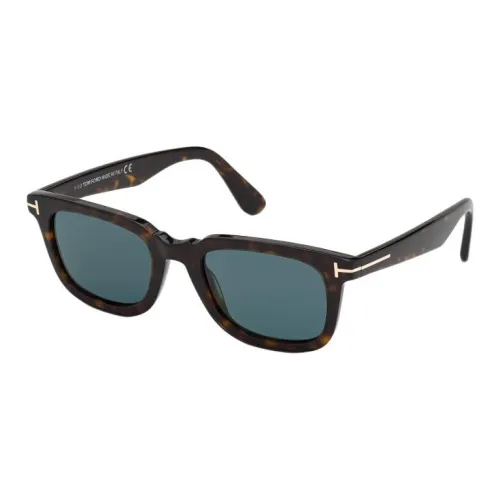 TOM FORD Acetate Square Sunglasses Unisex Tortoiseshell