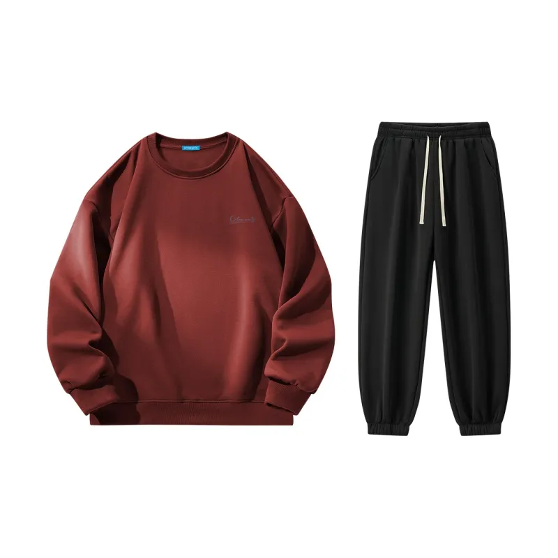Small Columns Under The Sea Sweatshirt Set Unisex-39