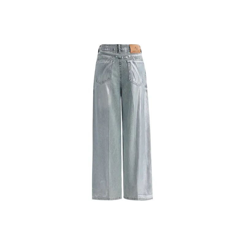 Kazakhstan Jeans Women's Burnished Silver-1