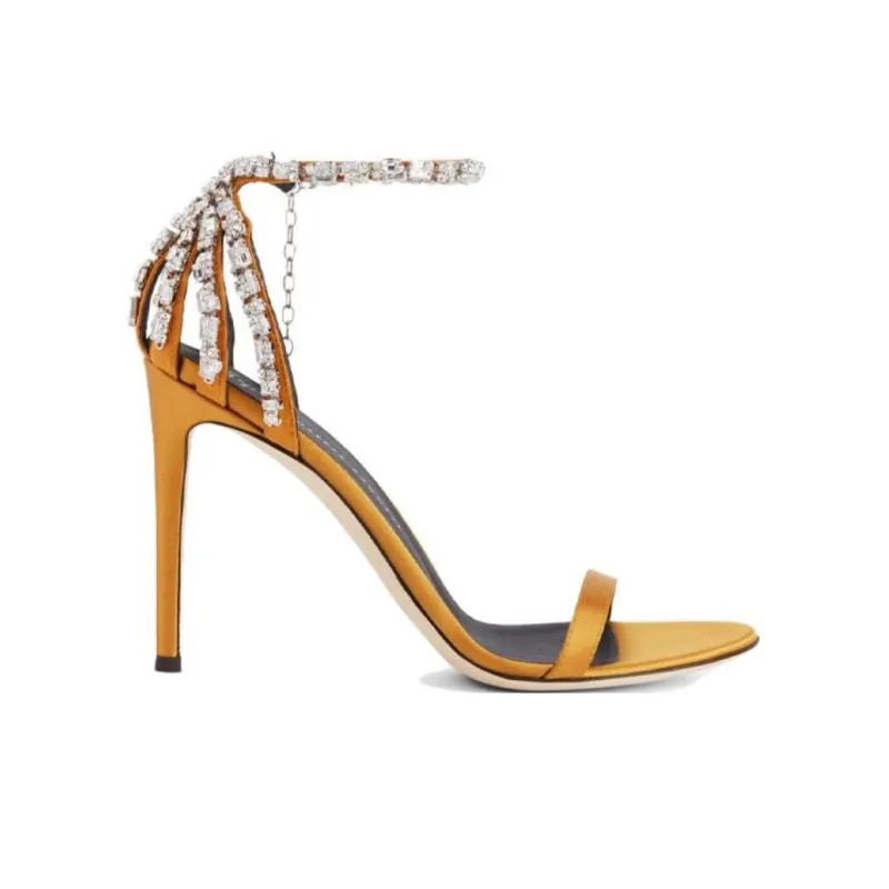 Giuseppe Zanotti Adele Crystal 105mm Sandals Women's-1