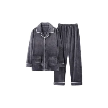 UAVAE Pajama Set Men's Fluorescent Gray