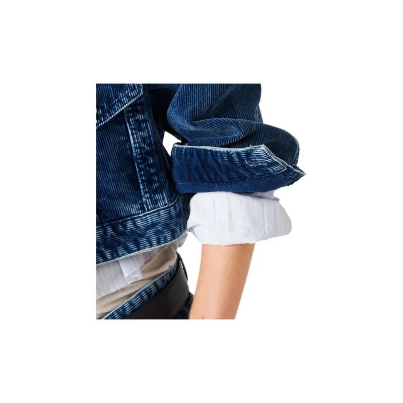 MIU MIU Denim Jackets Women's Blue-4