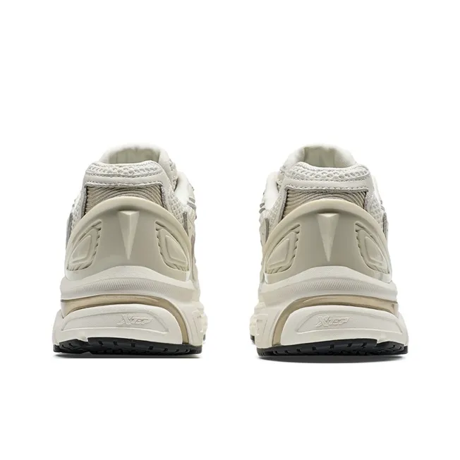 KIKS x XTEP Wind And Fire RETRO Abrasion Resistant Height Increasing Low Top Casual Shoes Men's Apricot Gold-2