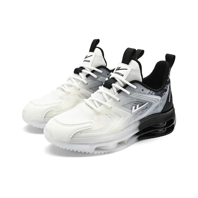 WARRIOR Chunky Sneakers Men Low Top White Blue White Hulan/White Blue Orange Black/White Black-13