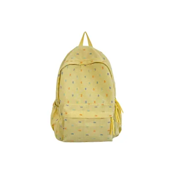 LEXI Nylon Backpack Regular Women's Yellow/Blue