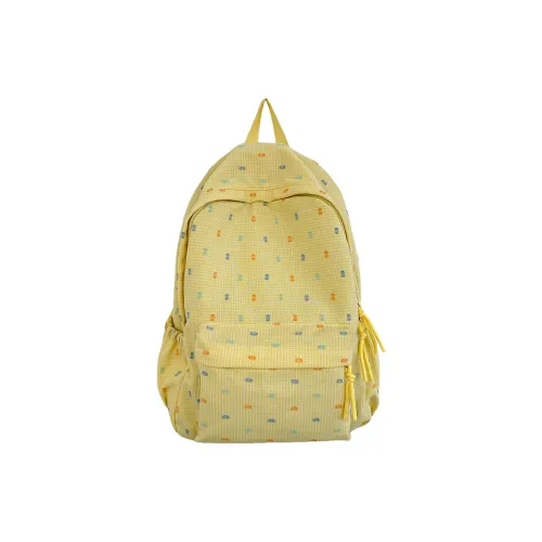 LEXI Nylon Backpack Regular Women's Yellow/Blue