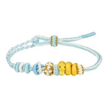 LET'S BLING Gold Bracelet Unisex