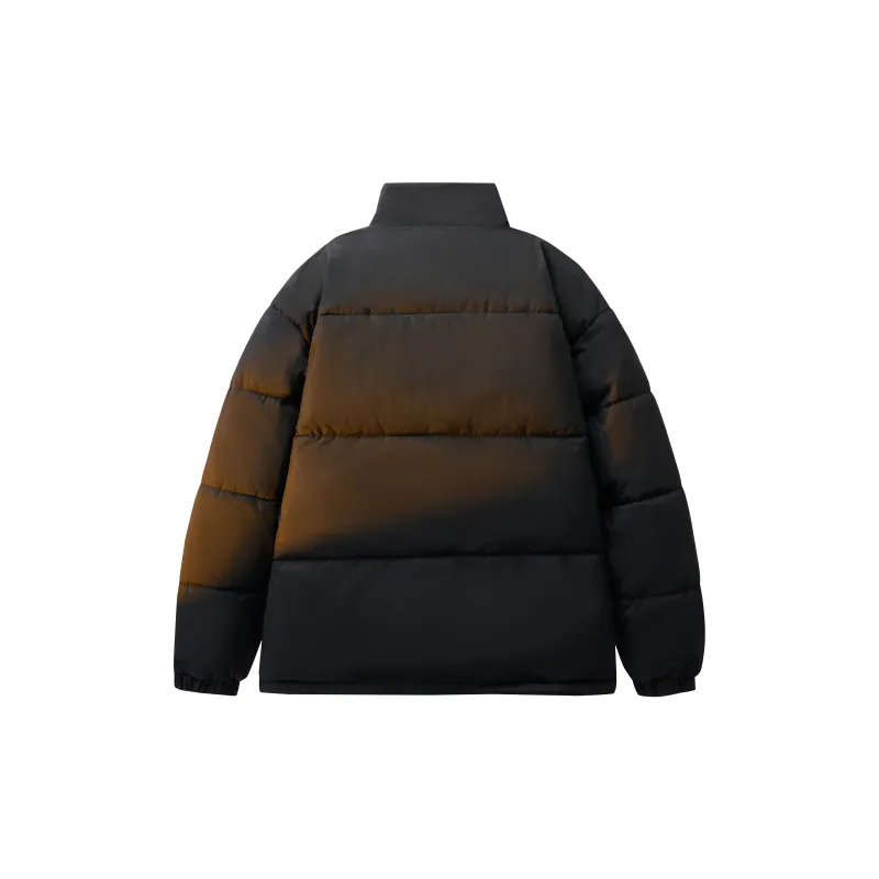 C1RCA American Minimalist Style Basic Brand Sports Logo Print Padded Puffer Jacket Unisex-4
