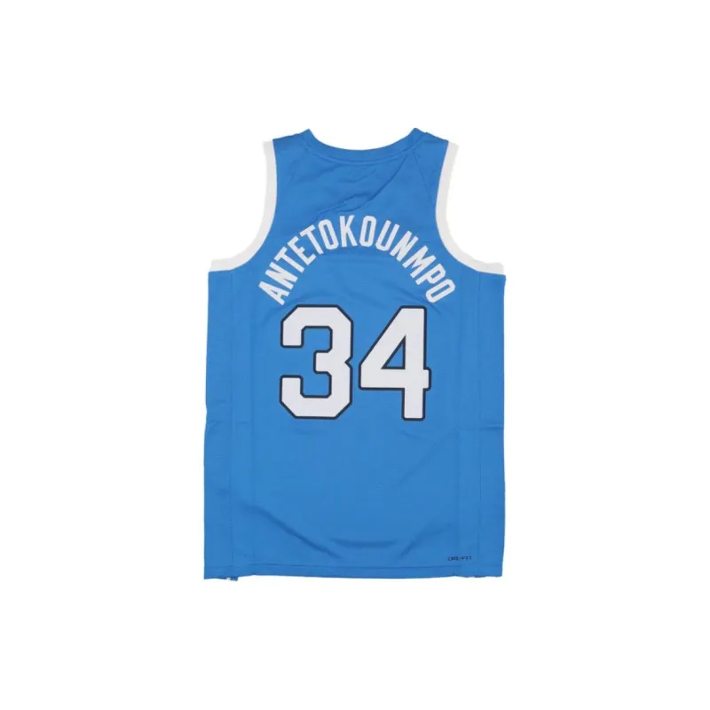 Nike Giannis Antetokounmpo Greece Limited Road Men's Nike Basketball Replica Jersey-1