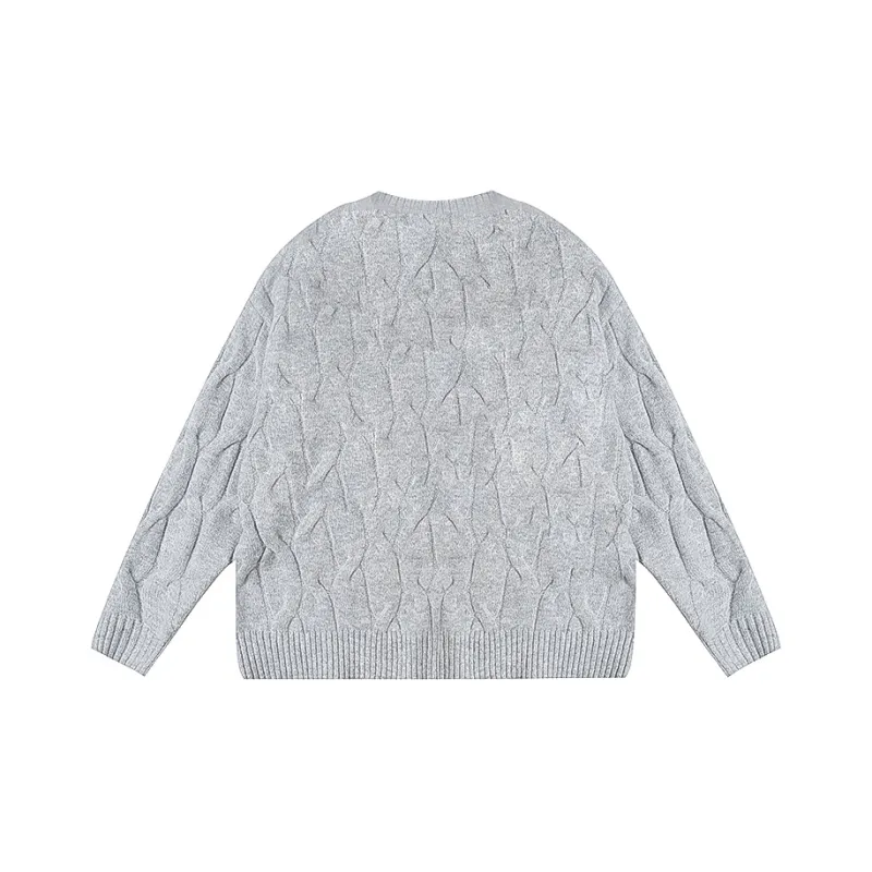 FDR Sweaters Unisex White Gray-1