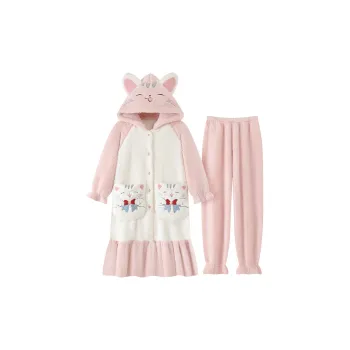 Maultiay Pajama Set Women's Pink