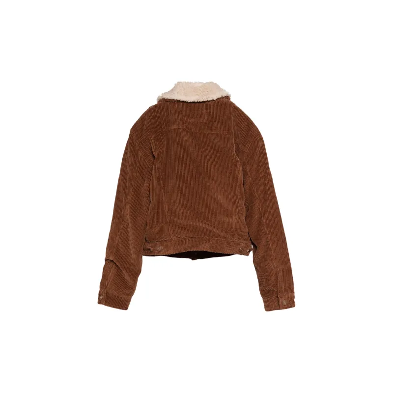 ERL Corduroy Shearling Jacket-1