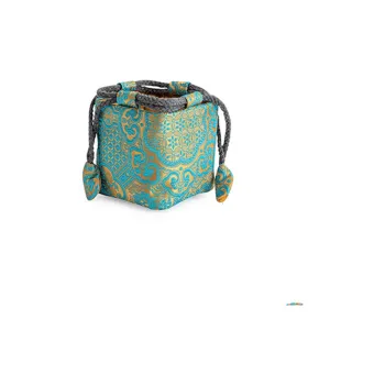 ALOENEY Fabric Storage Bag Regular Unisex Blue