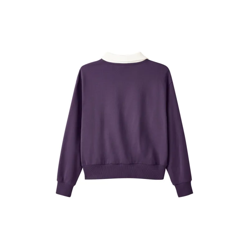 Skechers Sports Alliance Series Sweatshirt Women's Universe Purple-1