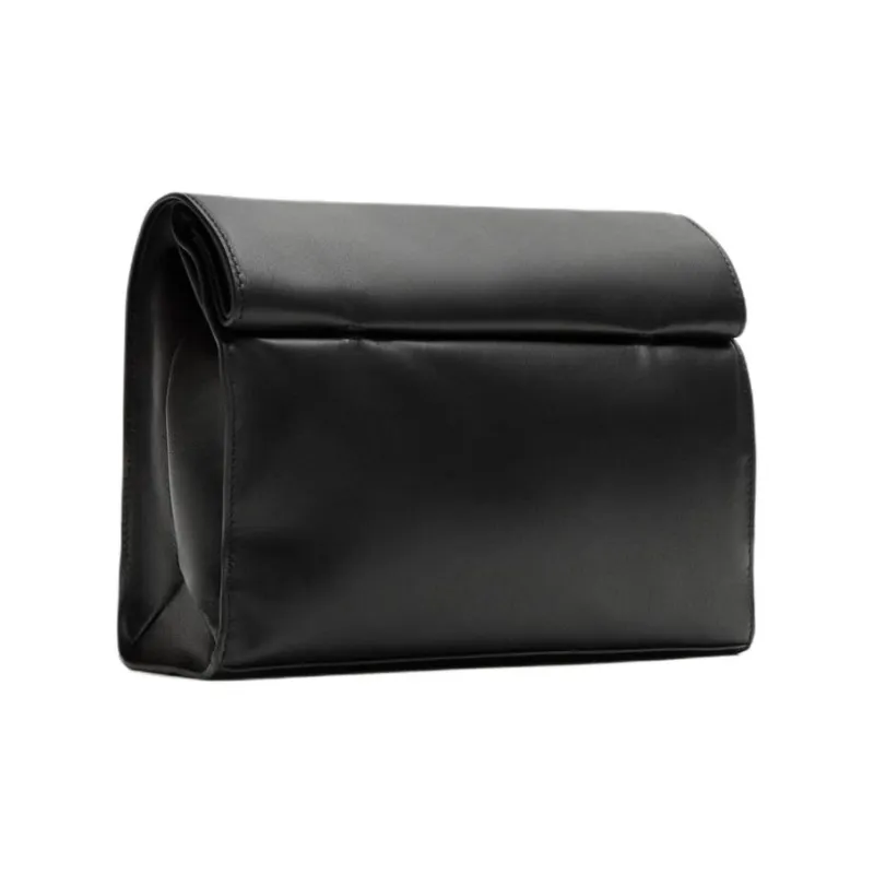 ZARA Sheepskin Clutch Regular Men's Black-1