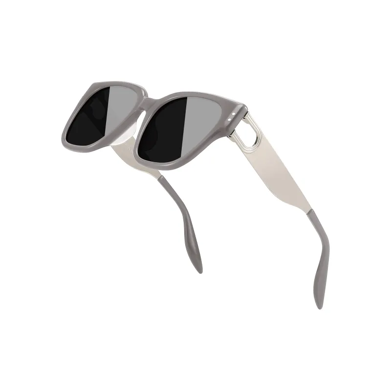 SUYAN Plate Frame Square Sunglasses Unisex-11