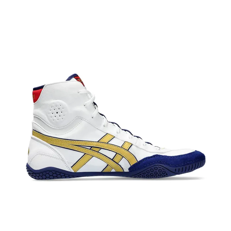 Asics Dan Gable Evo 3 White Rich Gold-1