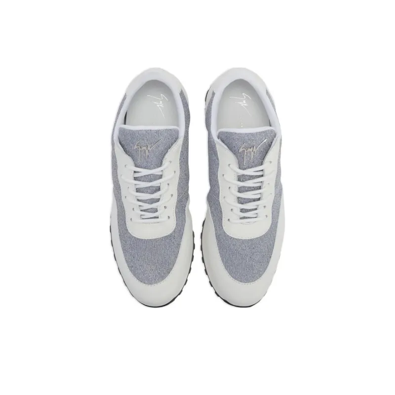 Giuseppe Zanotti Jimi Running Denim effect Sneakers-4