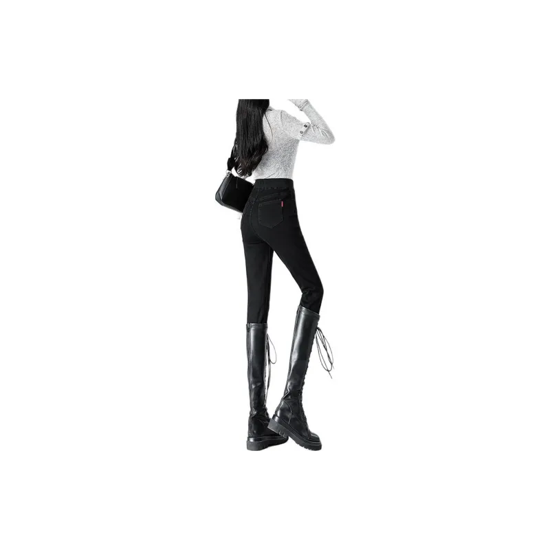 Concubine Zhu Jeans Women's Black-8