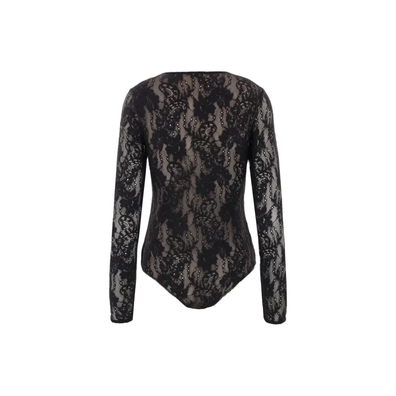Zimmermann Long Sleeved Laced Bodysuit-1