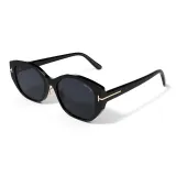 FT1168-K 01F Black Frame with Blue Lens