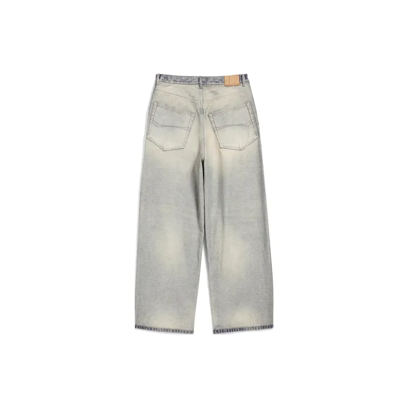 Balenciaga Mid Waisted Baggy Jeans-1