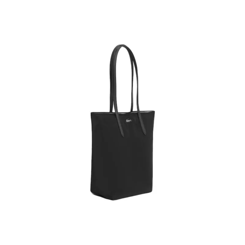 LACOSTE Polyamide Tote Bag, Shopping Bag, Handbag, Shoulder Bag Regular Women's Black-1