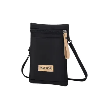 Warrior Nylon Camera Bags Crossbody Bag Shoulder Bag Regular Unisex Black/White