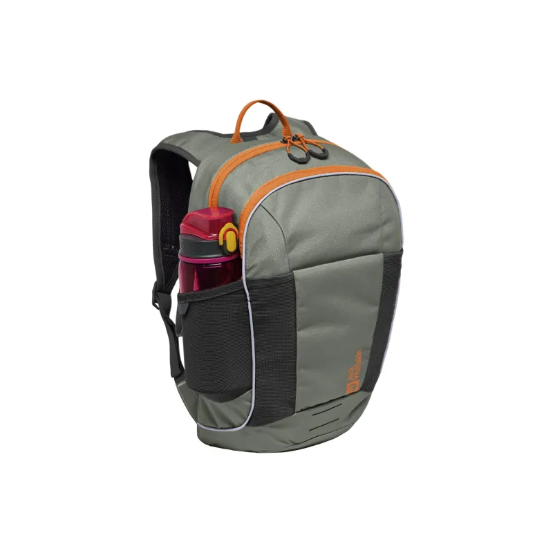 Jack Wolfskin Recycled Fabric Backpack Kids' Mint Green-3