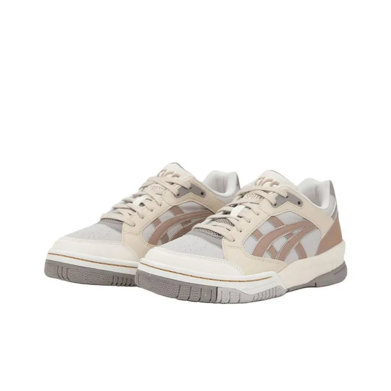 Asics Gel Spotlyte Vintage Basketball Shoes Unisex Low Top Gray/Beige-3