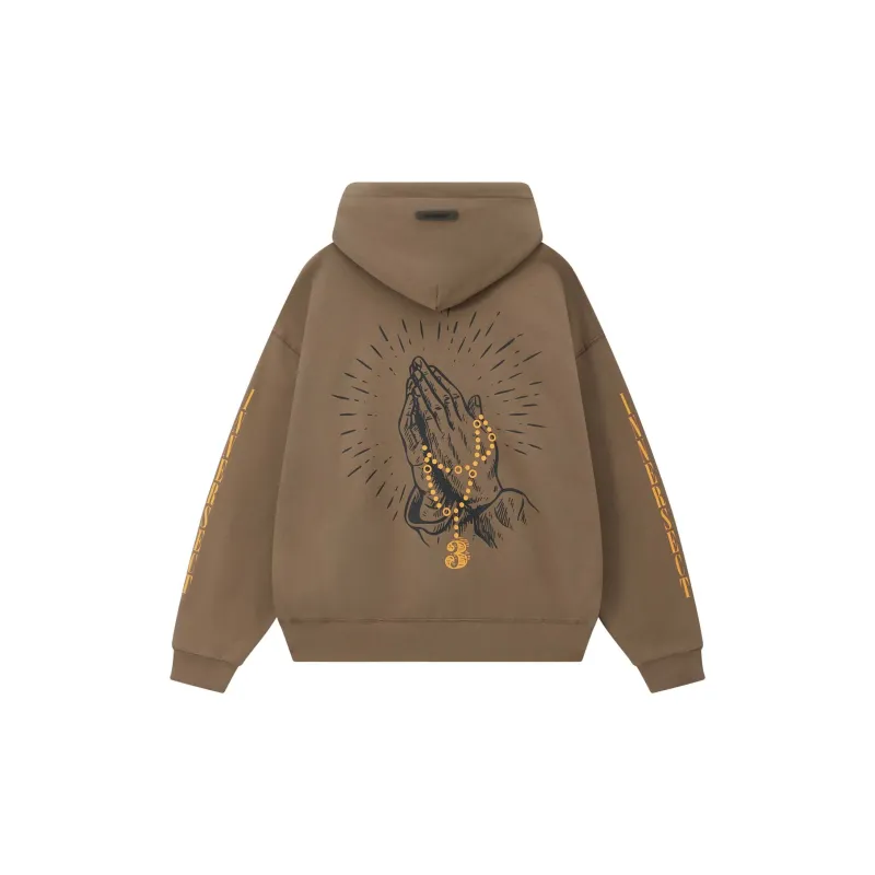 INNERSECT Fall And Winter Sweatshirt Unisex Khaki-1