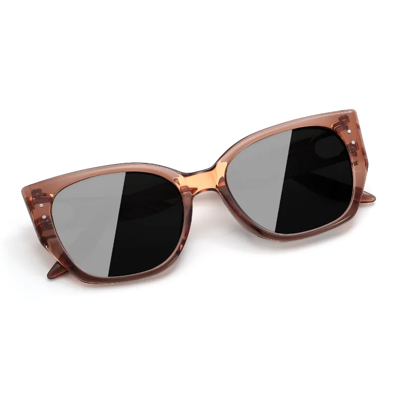 SUYAN Plate Alloy Frame Butterfly Sunglasses Unisex-13
