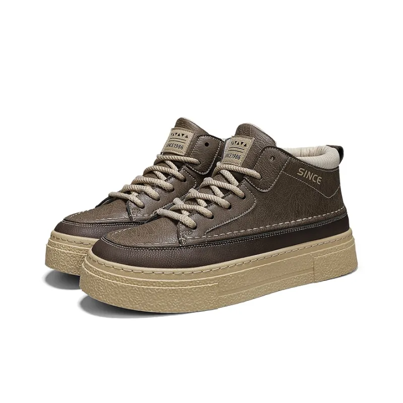 M.M Party Anti Slip And Wear Resistant Balance Mid Top Skateboard Shoes Men's-9