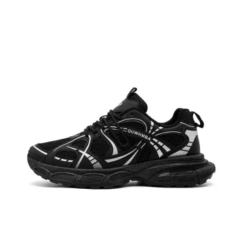 OUWENHEIMANBA Height Increasing Wear Resistant Breathable Low Top Chunky Sneakers Men's