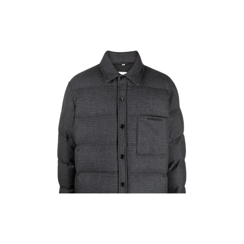 Burberry SS23 Puffer Jacket Men's Gray-5