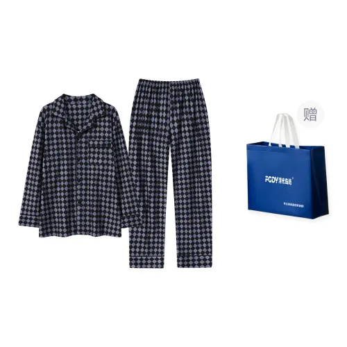Floating Light Islands Pajama Set Men's
