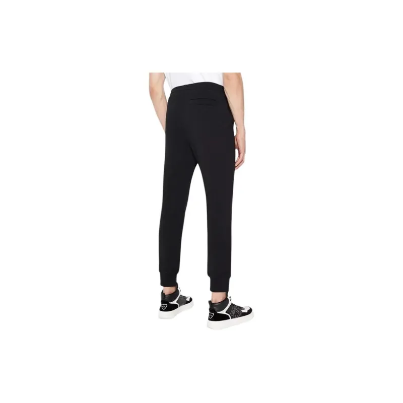 ARMANI EXCHANGEAE FW22 Knitted Sports Pants Men's Black-3