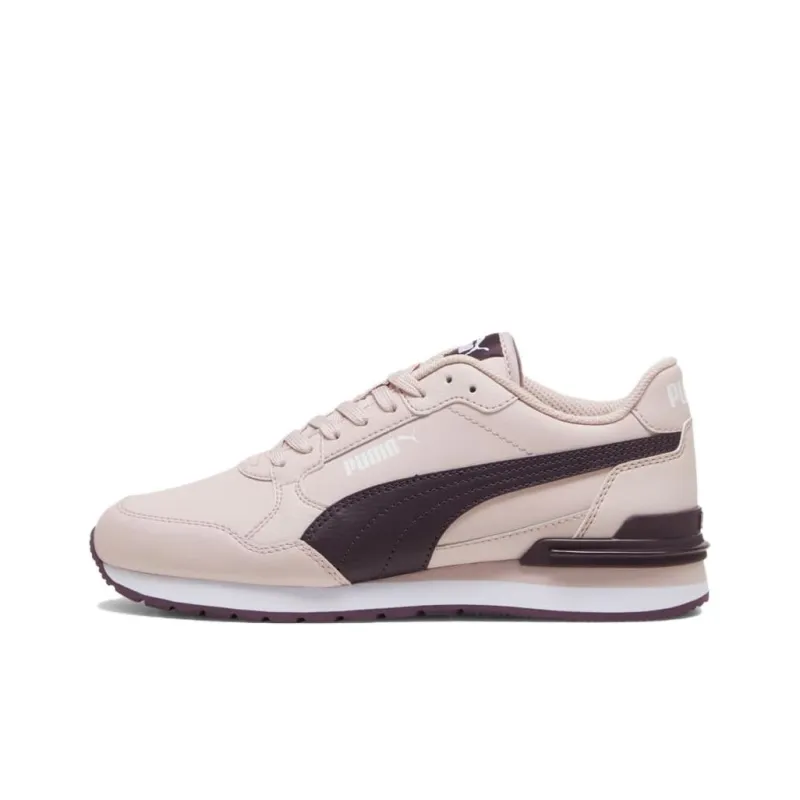 PUMA St Runner Anti Slip Wear Resistant Low Top Casual Shoes Unisex Pink Umber-0